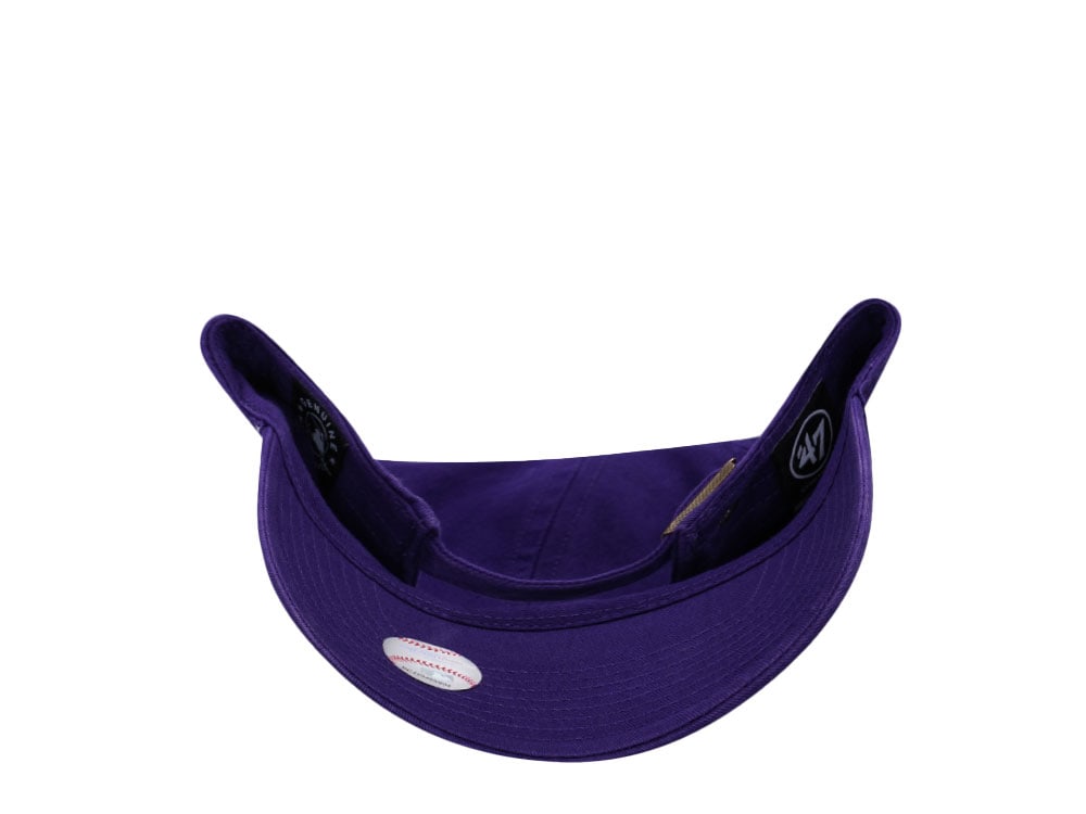 47Brand New York Yankees Purple Clean up Strapback Casquette