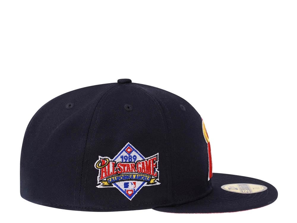 New Era California Angels All Star Game 1989 Red Paisley Edition 59Fifty Fitted Casquette