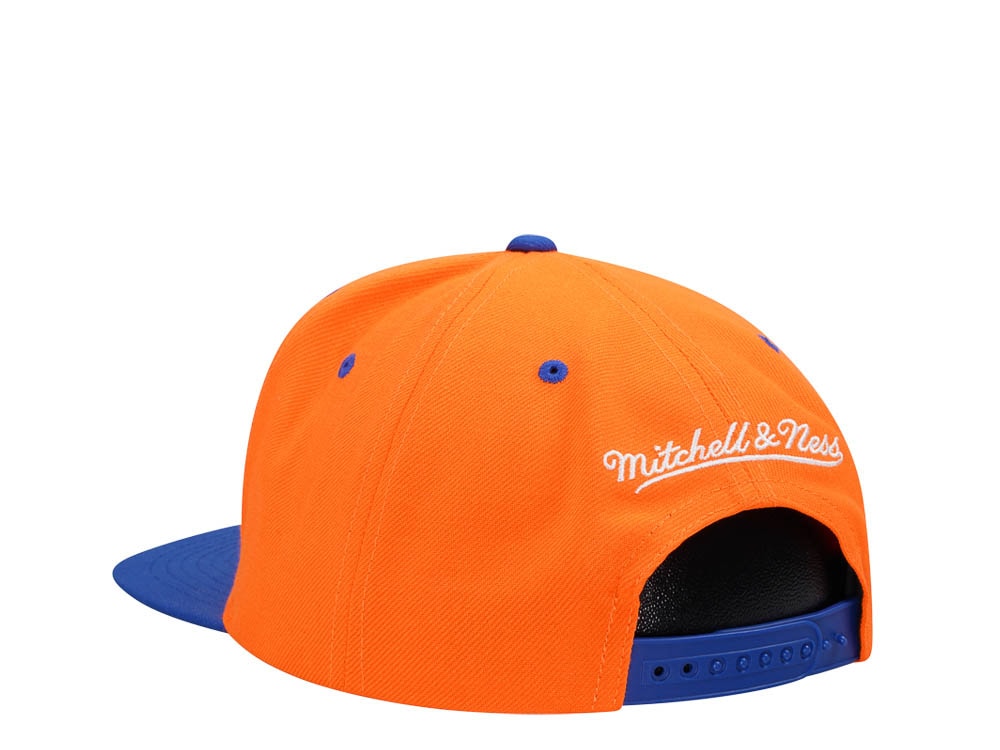 Mitchell & Ness New York Knicks Transcript Orange Two Tone Snapback Casquette