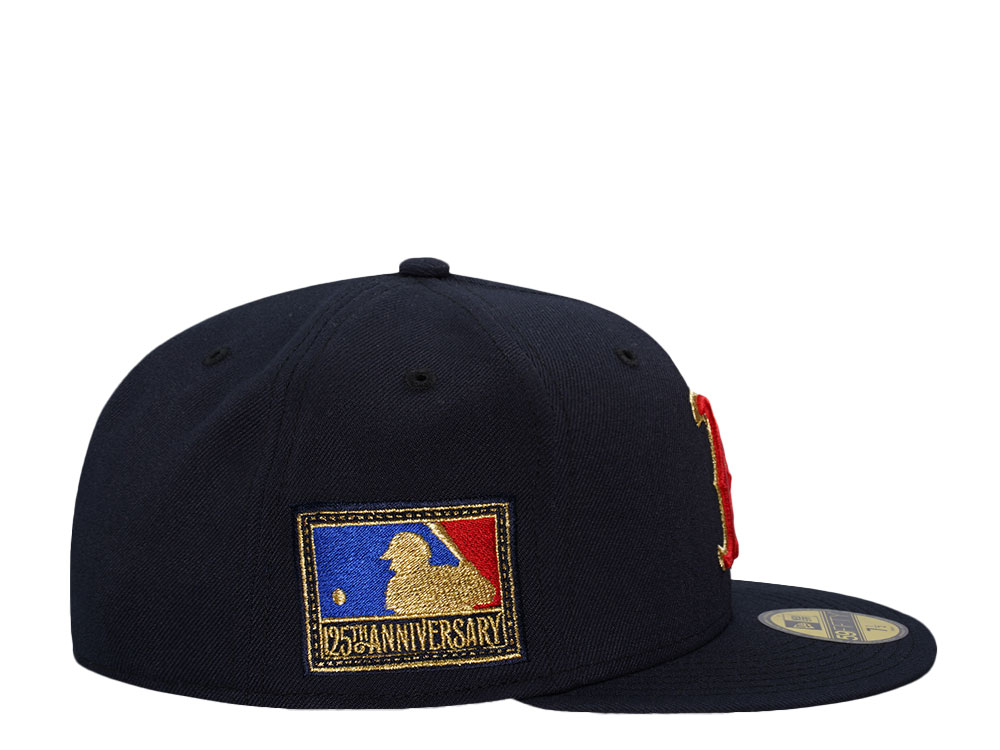 New Era Boston Red Sox MLB 125th Anniversary Navy Edition 59Fifty Fitted Casquette