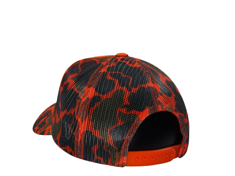 American Needle Coors Mallard Foamy Orange Trucker Snapback Casquette