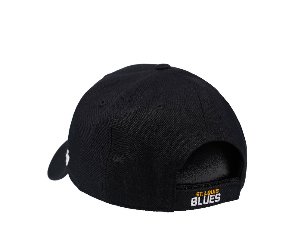 47Brand St. Louis Blues Classic Black Strapback Casquette