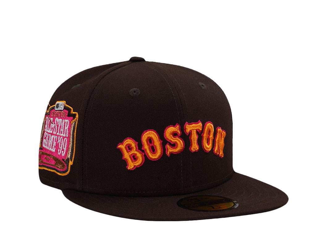 New Era Boston Red Sox All Star Game 1999 Burnt Wood Prime Edition 59Fifty Fitted Casquette