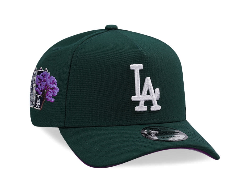 New Era Los Angeles Dodgers Tokyo Series 2025 Dark Green Prime Edition 9Forty A Frame Snapback Casquette