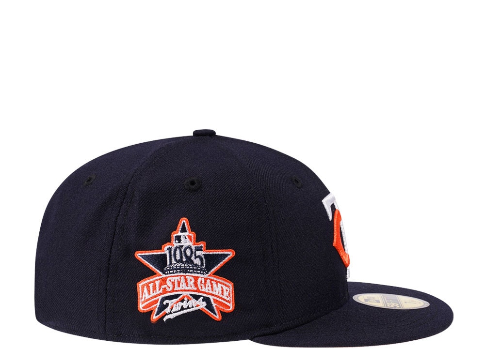 New Era Minnesota Twins All Star Game 1985 Navy Tangerine Edition 59Fifty Fitted Casquette
