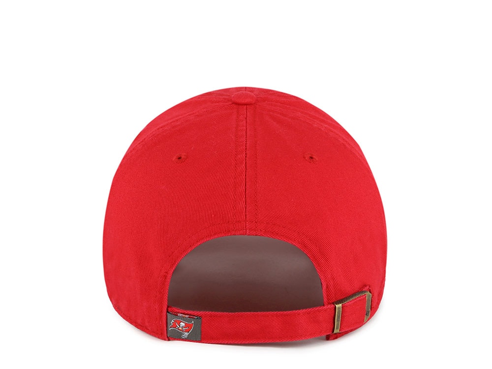47Brand Tampa Bay Buccaneers Red Classic Edition Clean Up Strapback Casquette