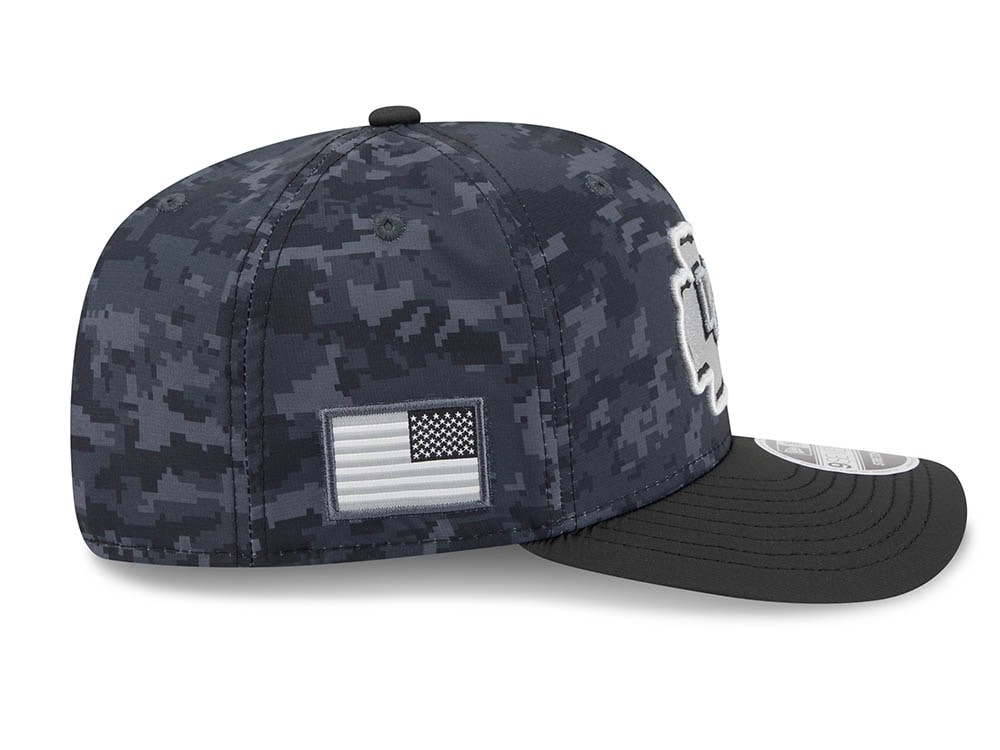 New Era Kansas City Chiefs NFL Salute to Service 2026 Digi Camo Black 9Seventy Stretch Snapback Casquette