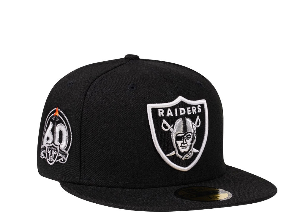 New Era Las Vegas Raiders 60th Season Black Red Edition 59Fifty Fitted Casquette