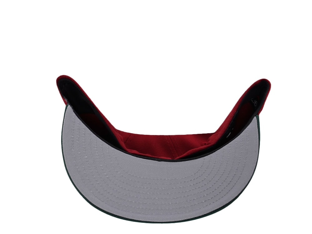 New Era Seattle Supersonics NBA On NBC Maroon Two Tone Edition 59Fifty Fitted Casquette