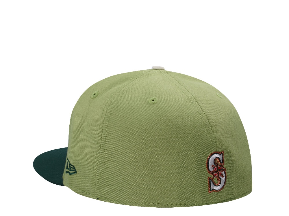 New Era Seattle Mariners 20th Anniversary Green Two Tone Edition 59Fifty Fitted Casquette