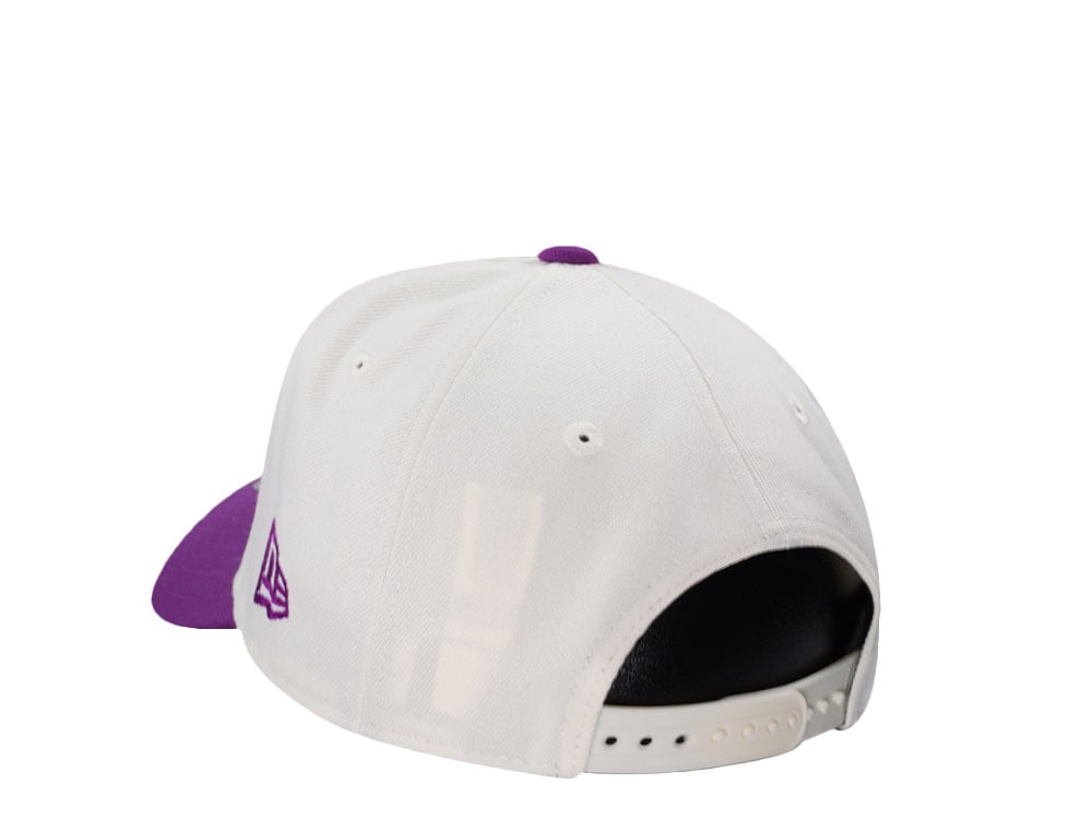 New Era New York Mets World Series 1986 Chrome Two Tone Edition 9Forty A Frame Snapback Casquette