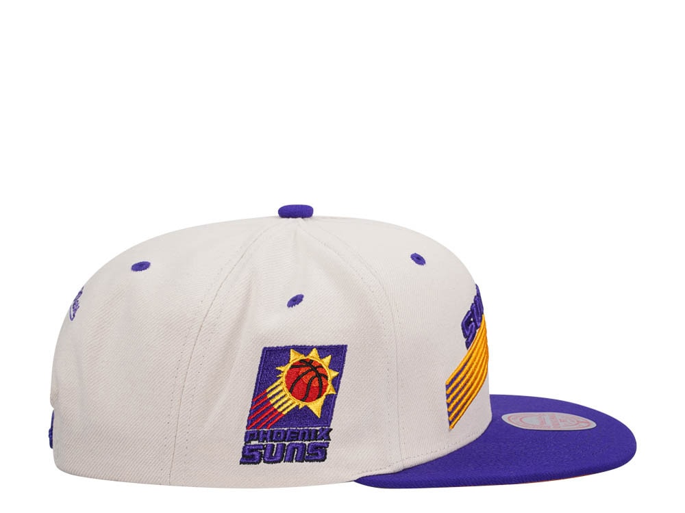 Mitchell & Ness Phoenix Suns Sail Off White Two Tone Snapback Casquette