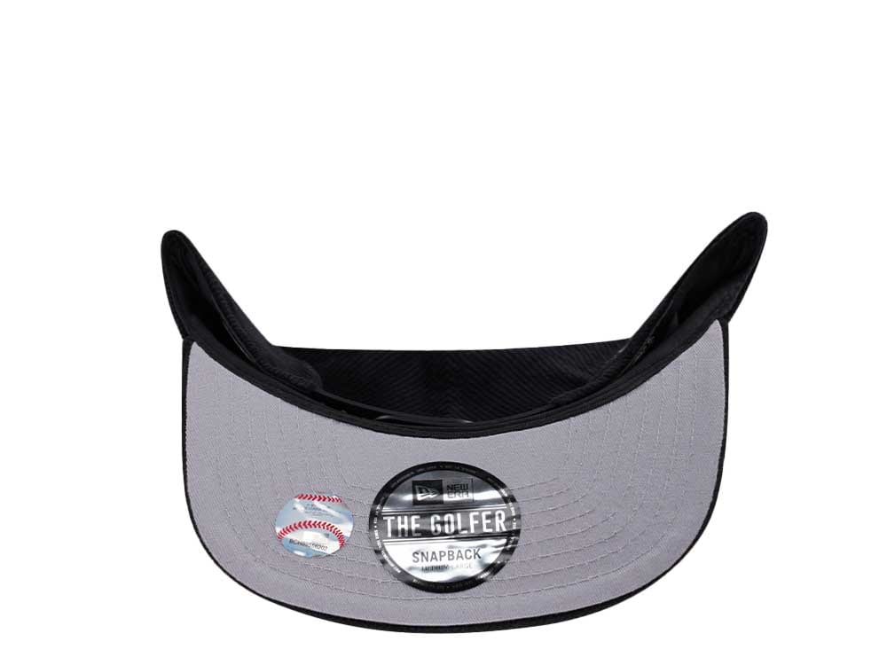 New Era New York Mets Cord Black Golfer Snapback Casquette
