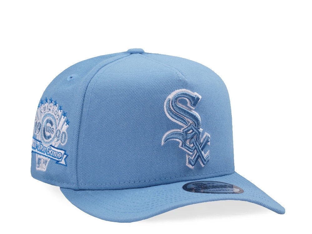 New Era Chicago White Sox All Star Game 1990 Sky Blue Prime Edition 9Fifty A Frame Snapback Casquette