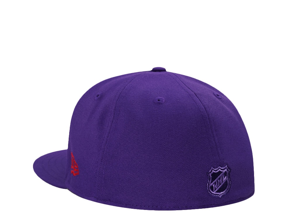 New Era Detroit Red Wings Stanley Cup 1998 Purple Al Edition 59Fifty Fitted Casquette
