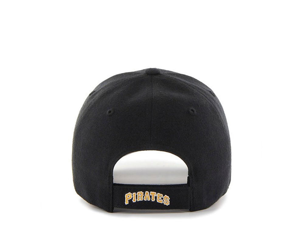 47Brand Pittsburgh Pirates Black and Yellow Classic Strapback Casquette