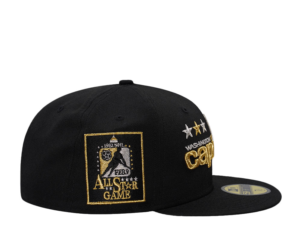 New Era Washington Capitals All Star Game 1982 Metallic Wool Prime Edition 59Fifty Fitted Casquette