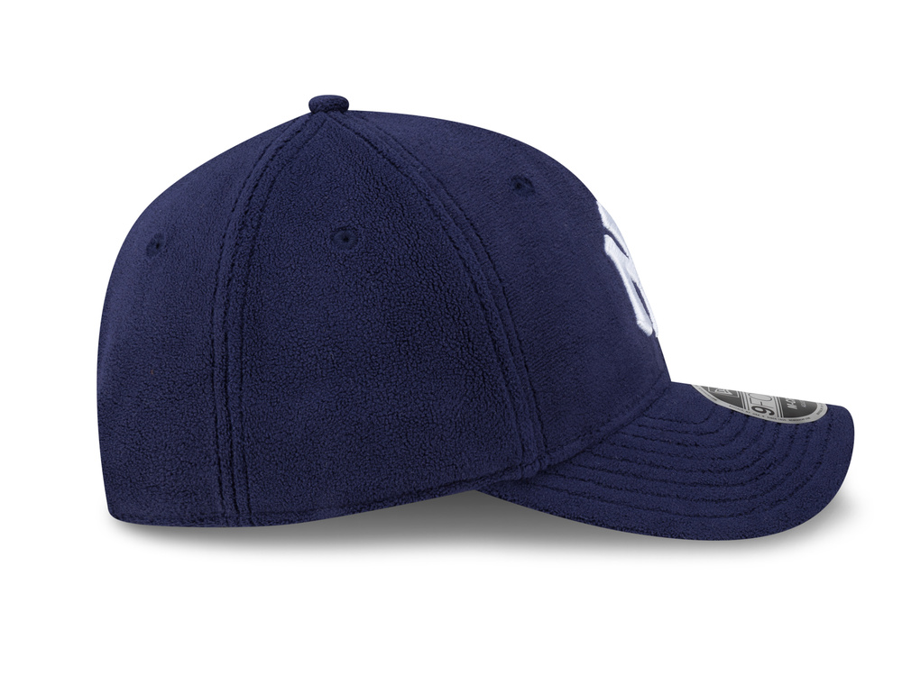 New Era New York Yankees Fleece Navy Prime Edition 9Forty M Crown Snapback Casquette