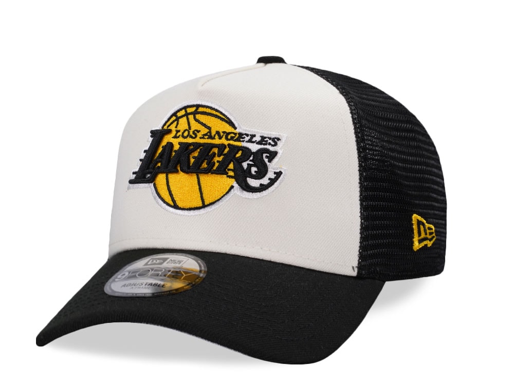 New Era Los Angeles Lakers Chrome Edition 9Forty A Frame Trucker Snapback Casquette