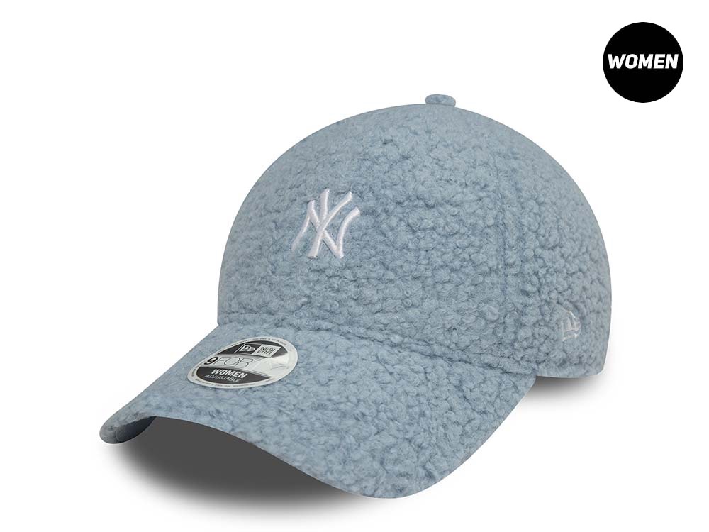 New Era New York Yankees Borg Light Blue Womens 9Forty Snapback Casquette