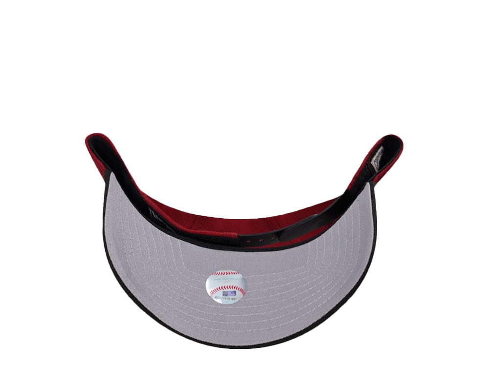 New Era Texas Rangers 40th Anniversary Red Two Tone Edition 9Forty A Frame Snapback Casquette