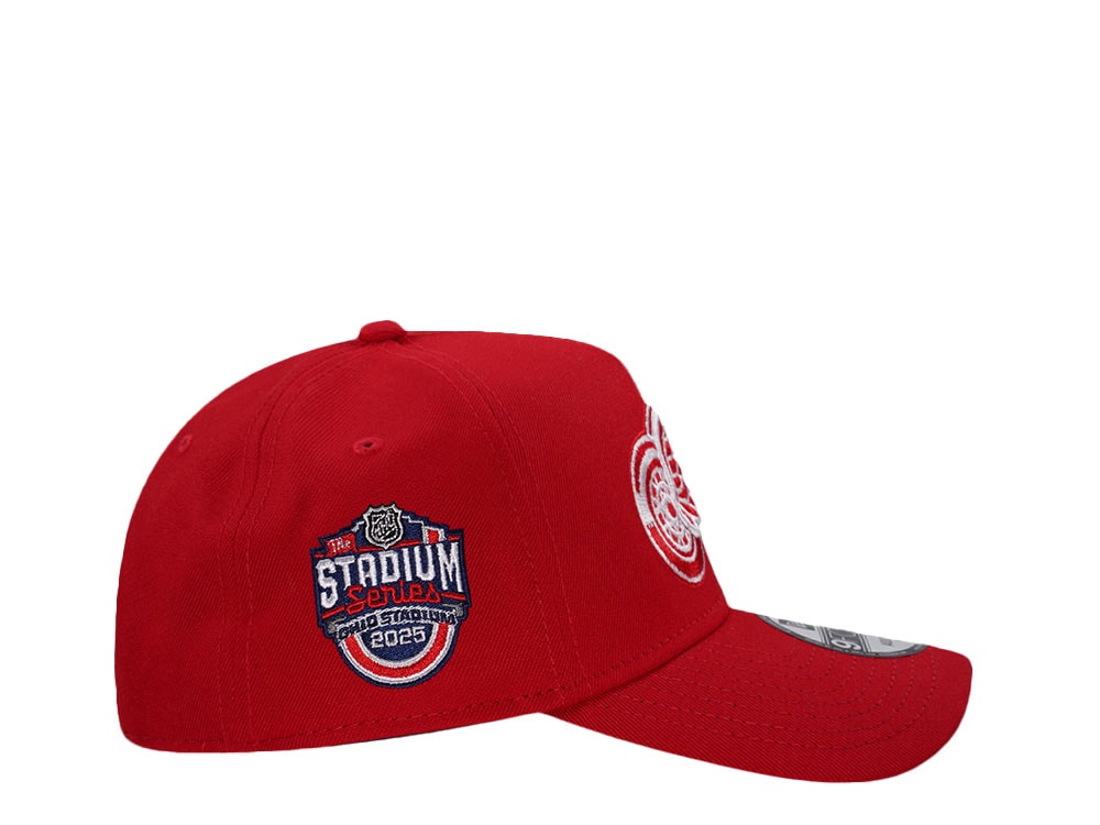 New Era Detroit Red Wings Stadium Series 2025 Red Prime Edition 9Forty A Frame Snapback Casquette