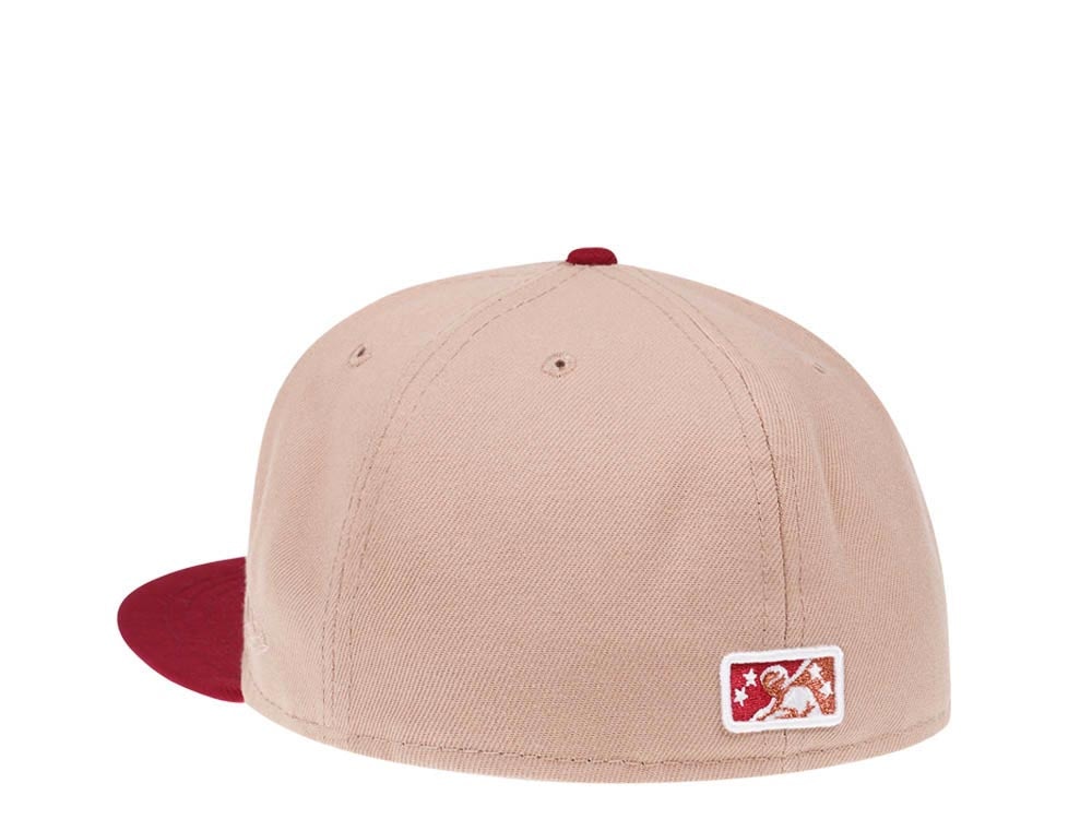 New Era Buffalo Bisons 25th Anniversary Wild Strawberry Edition 59Fifty Fitted Casquette