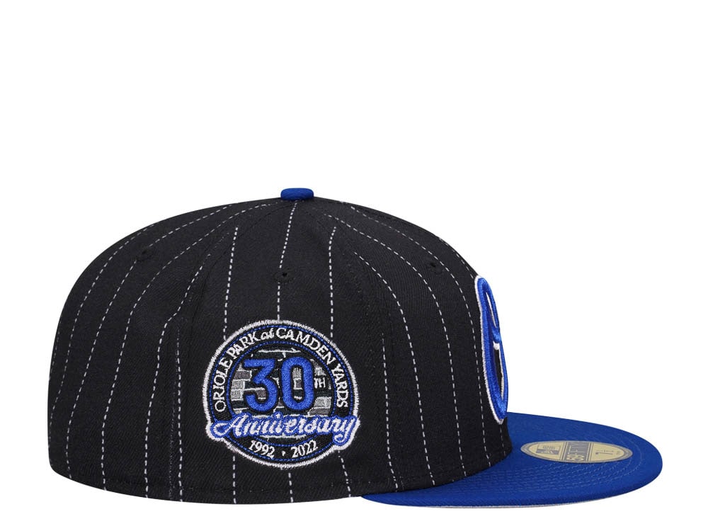 New Era Baltimore Orioles 30th Anniversary Pinstripe Two Tone Edition 59Fifty Fitted Casquette