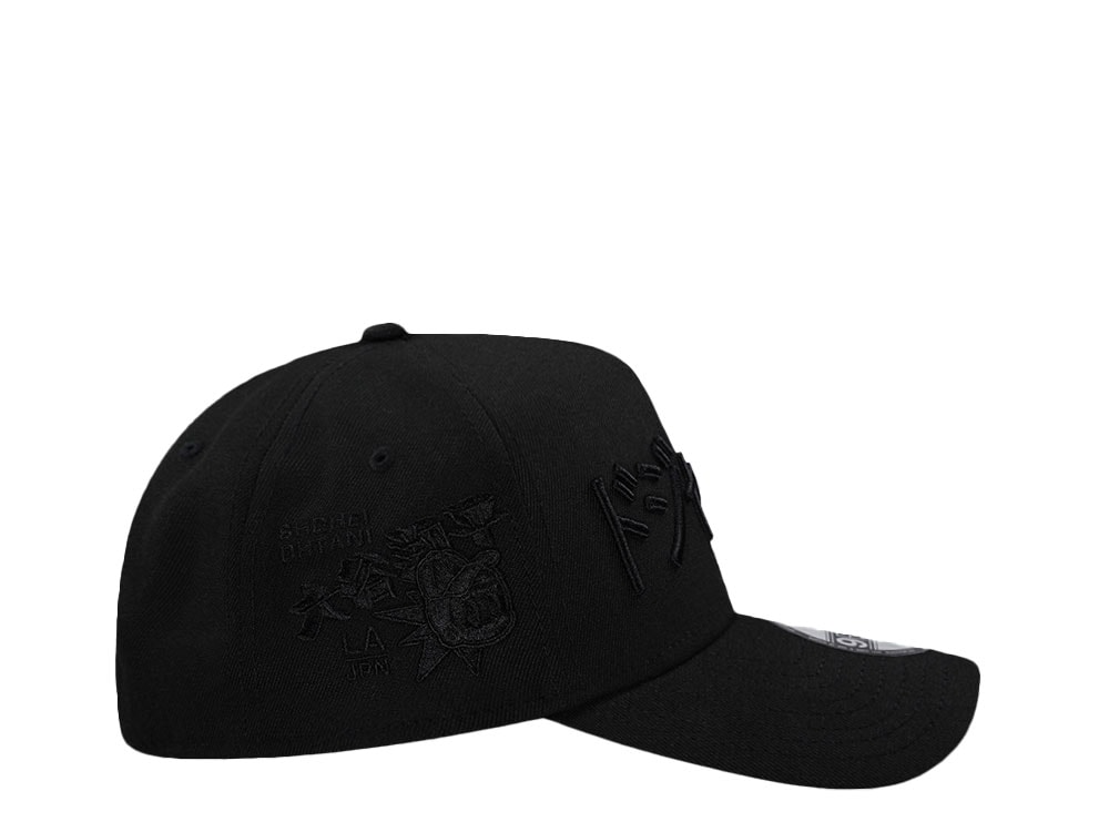 New Era Los Angeles Dodgers Ohtani Black Out Pink Edition 9Forty A Frame Snapback Casquette