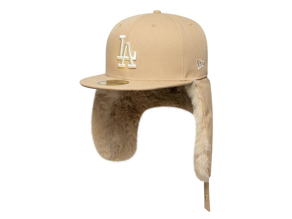 New Era Los Angeles Dodgers World Series 1981 Camel Prime Edition 59Fifty Dogear Fitted Casquette