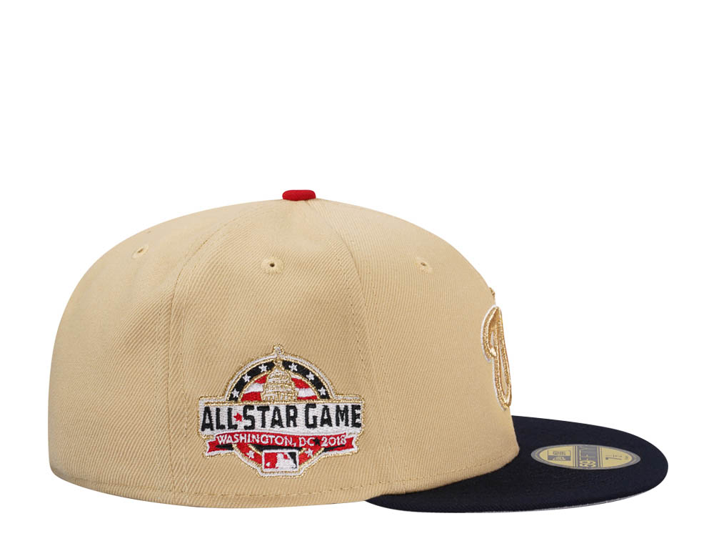 New Era Washington Nationals All Star Game 2018 Vegas Prime Two Tone Edition 59Fifty Fitted Casquette