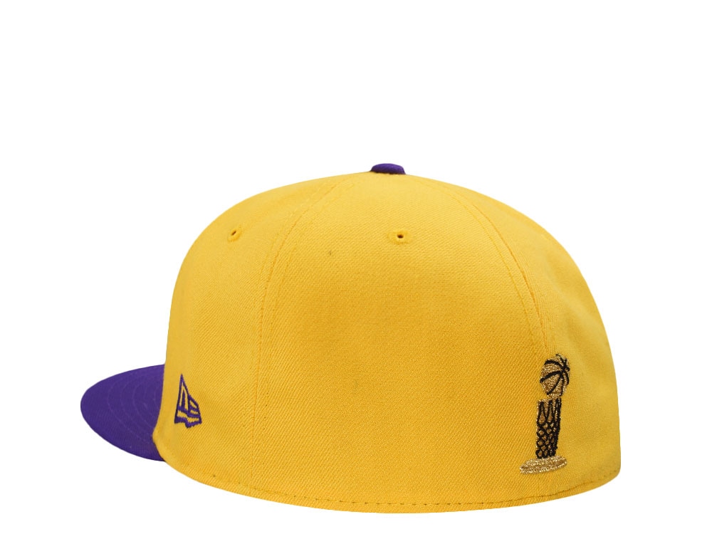 New Era Los Angeles Lakers NBA Finals 2000 Metallic Two Tone Edition 59Fifty Fitted Casquette