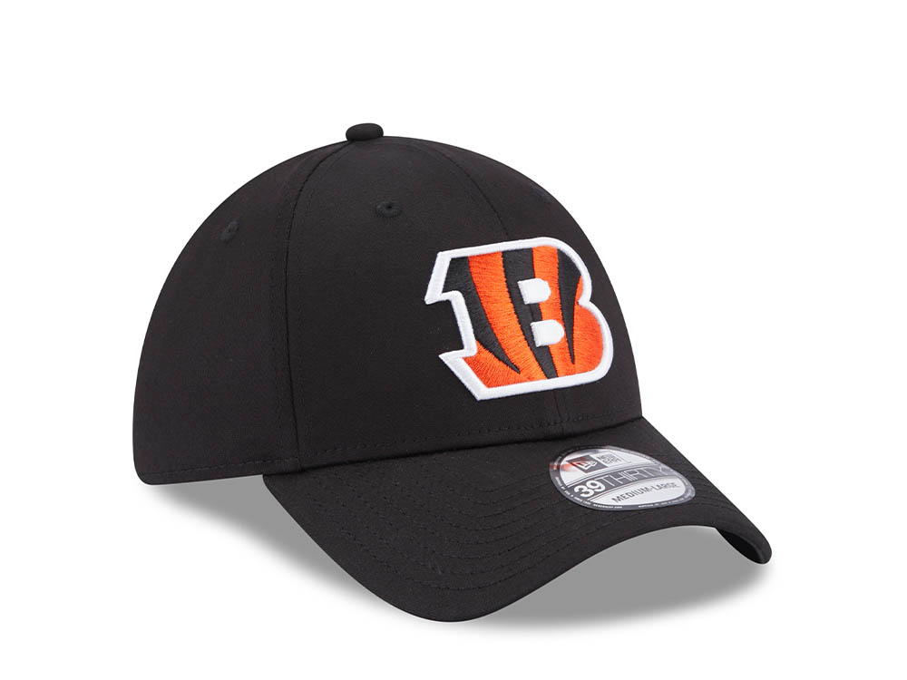 New Era Cincinnati Bengals Comfort Black Edition 39Thirty Stretch Casquette