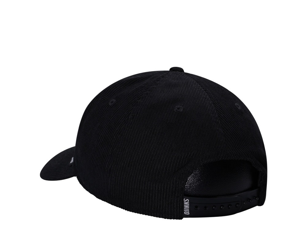 Djinns Cord Mountains Black TrueFit Snapback Casquette
