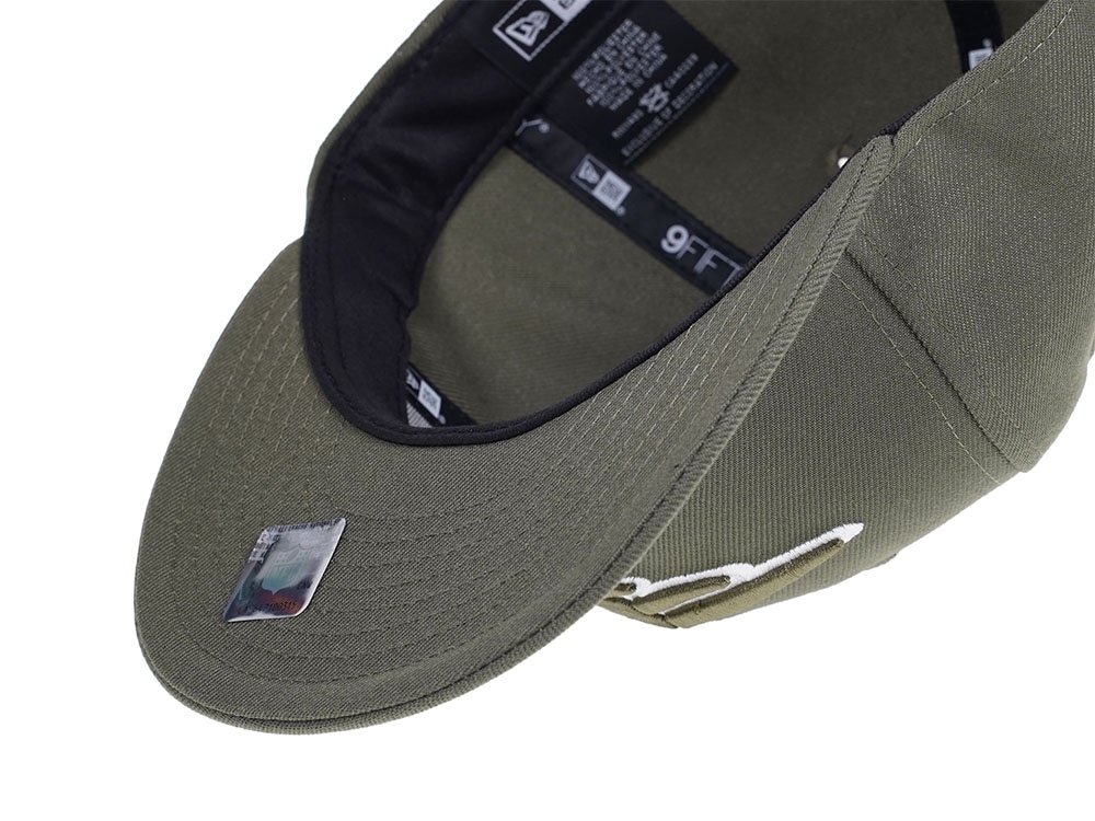 New Era New England Patriots Olive 9Fifty Snapback Casquette