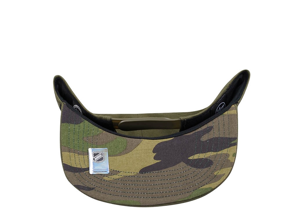 47Brand Pittsburgh Penguins Sandalwood Ballpark Camo Captain MVP Snapback Casquette