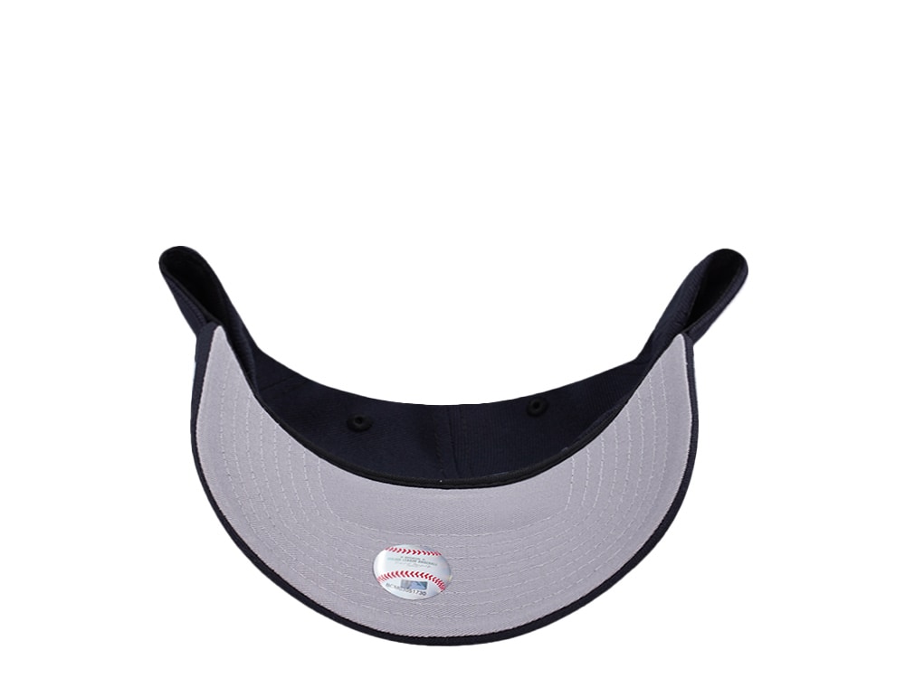 New Era New York Yankees Micro Script Navy Prime Edition 9Forty A Frame Snapback Casquette