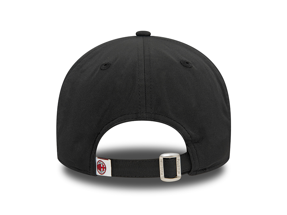 New Era AC Milan Black Reflective 9Forty Strapback Casquette
