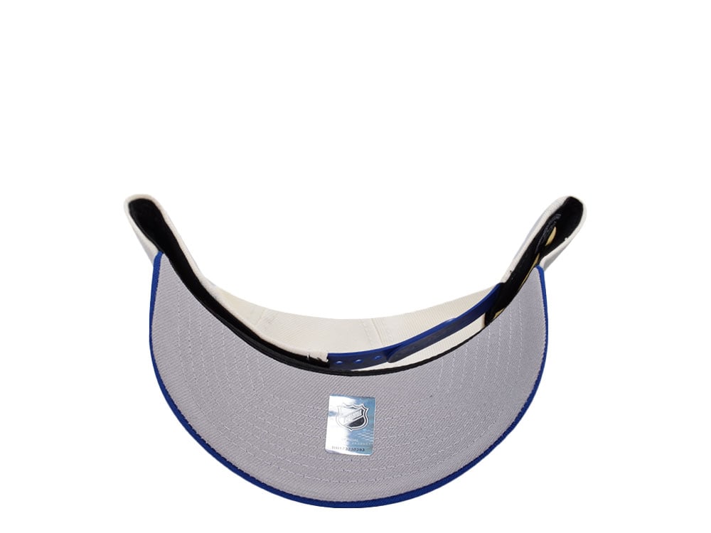 New Era New York Rangers 85th Anniversary Chrome Two Tone Edition 9Forty A Frame Snapback Casquette