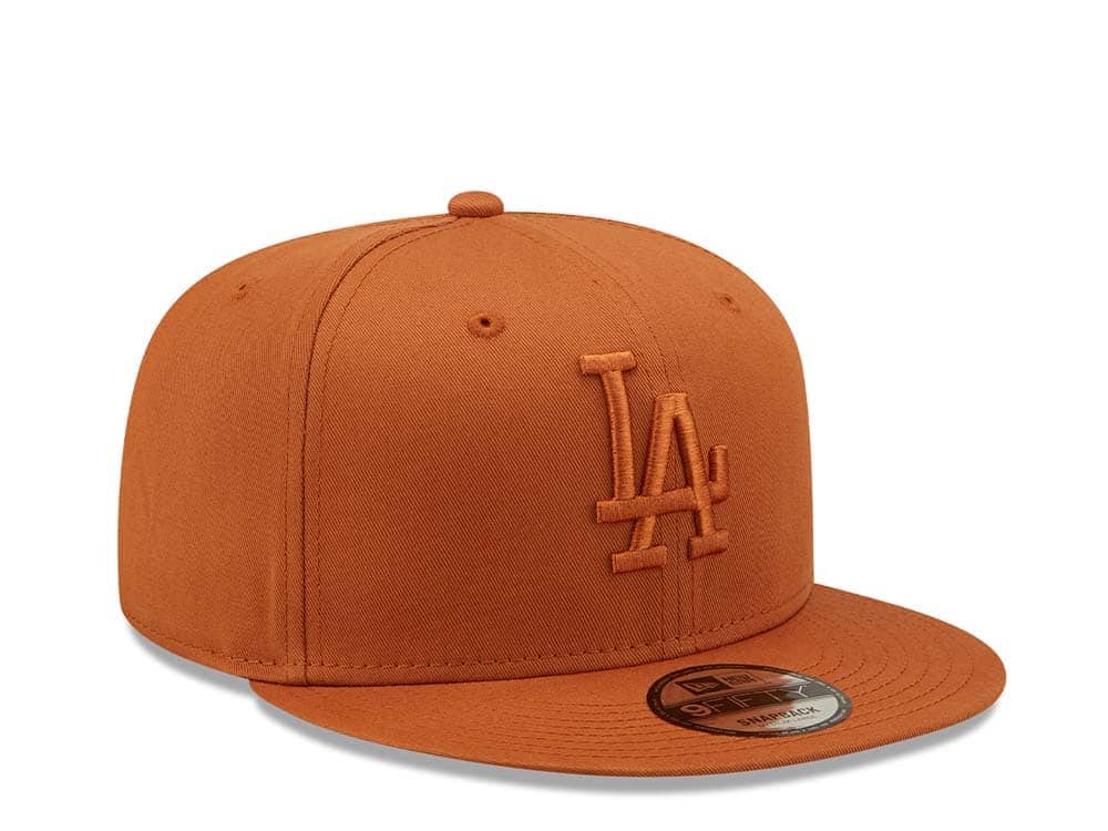 New Era Los Angeles Dodgers Essential Orange 9Fifty Snapback Casquette