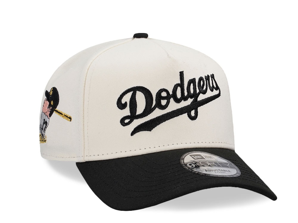 New Era Los Angeles Dodgers Ohtani Chrome Black Two Tone Edition 9Forty A Frame Snapback Casquette