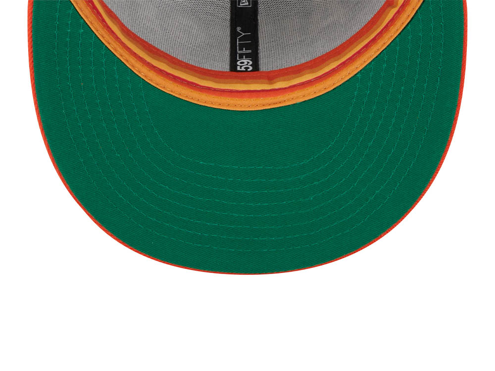 New Era Houston Astros All Star Game 1986 Retro Script Two Tone Edition 59Fifty Fitted Casquette