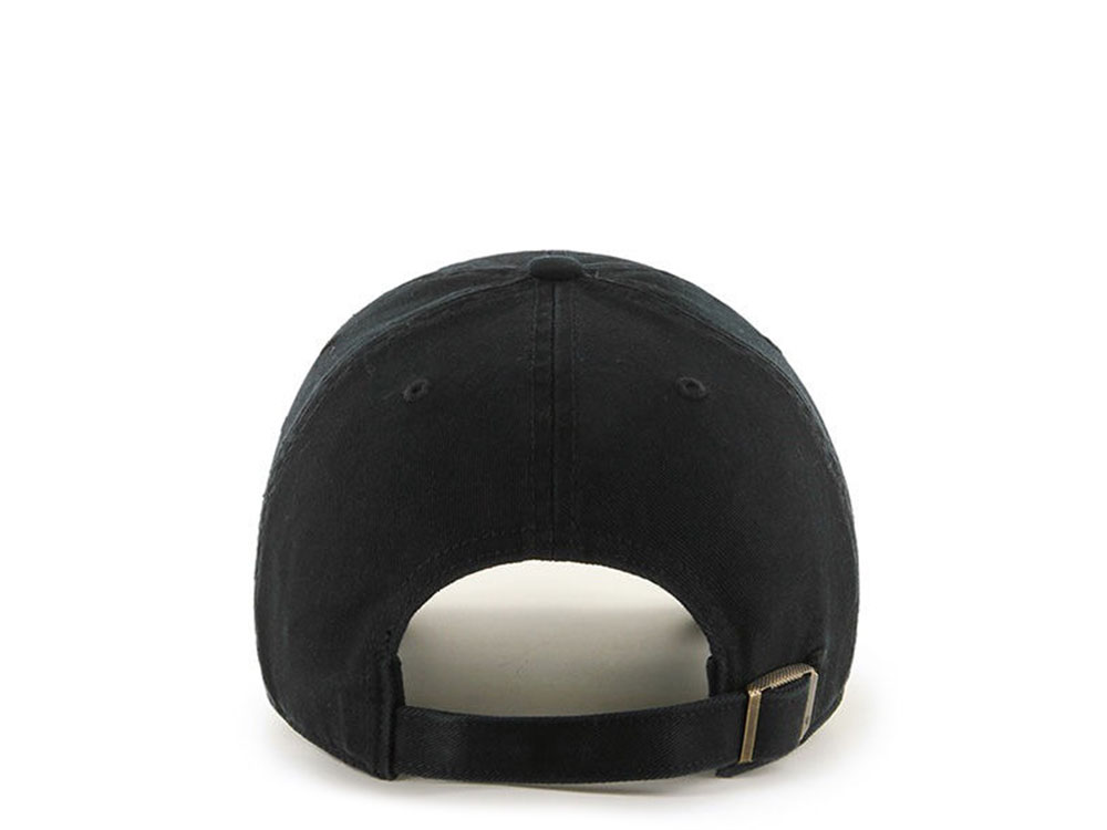 47Brand Chicago White Sox Black on Black Clean up Strapback Casquette