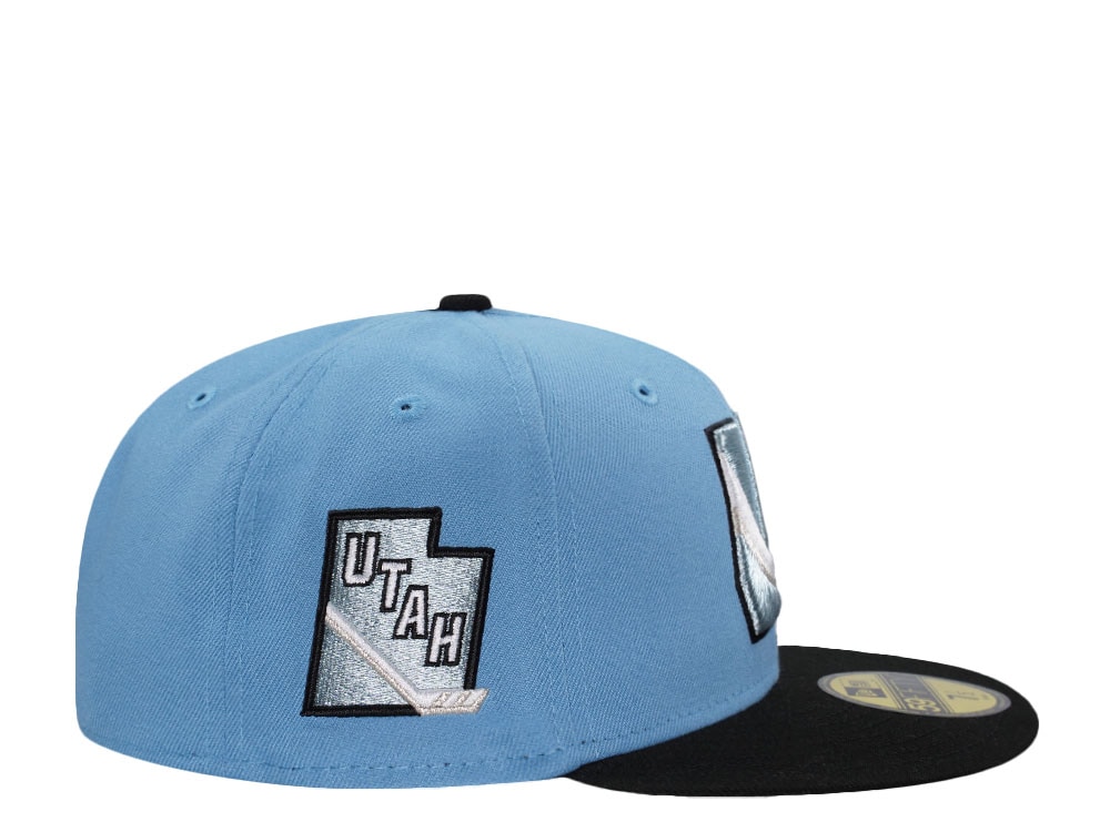 New Era Utah Mammoth Sky Blue Two Tone Edition 59Fifty Fitted Casquette