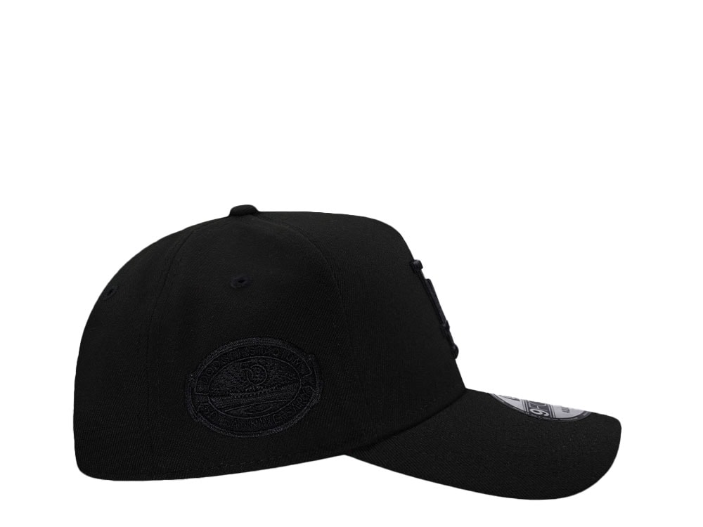 New Era Los Angeles Dodgers 40th Anniversary Black Out Red Edition 9Forty A Frame Snapback Casquette