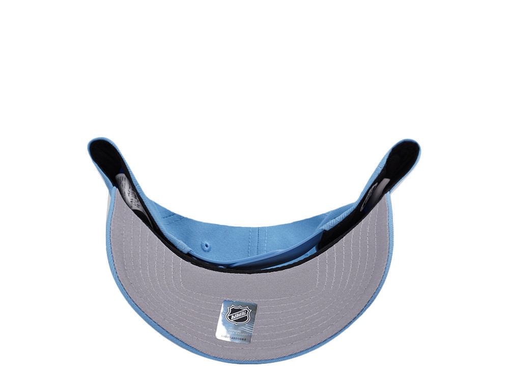 New Era Anaheim Ducks 10th Anniversary Sky Blue Prime Edition 9Forty A Frame Snapback Casquette