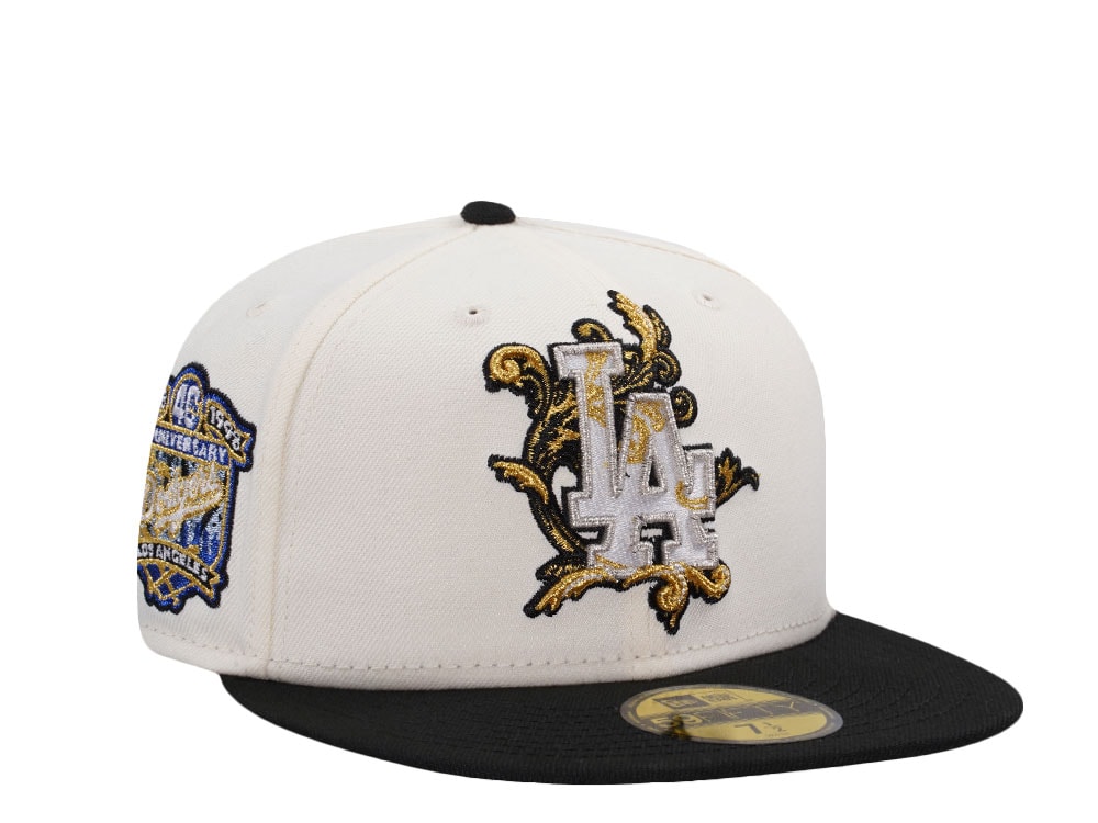 New Era Los Angeles Dodgers 40th Anniversary Metallic Chrome Two Tone Edition 59Fifty Fitted Casquette