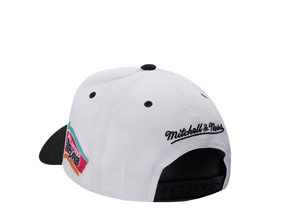 Mitchell & Ness San Antonio Spurs NBA Playoffs 1996 Chrome Two Tone Editon Pro Crown Fit Snapback Casquette