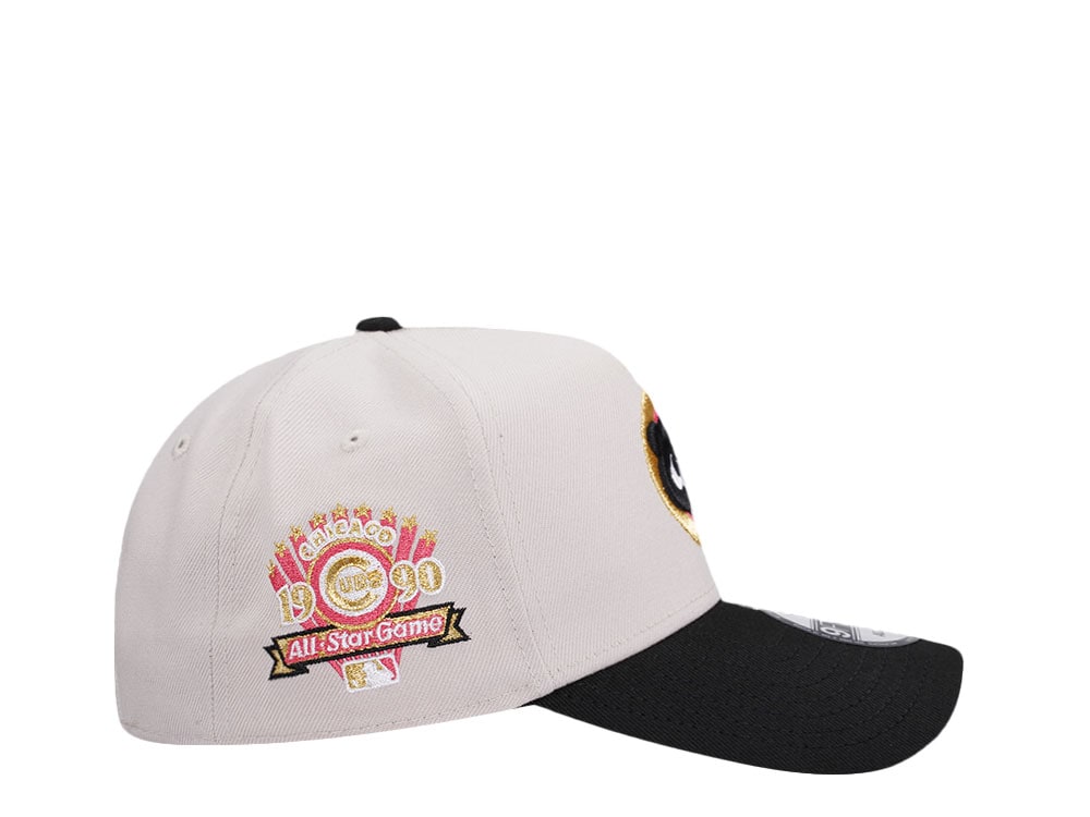New Era Chicago Cubs All Star Game 1990 Stone Lava Two Tone Edition 9Forty A Frame Snapback Casquette