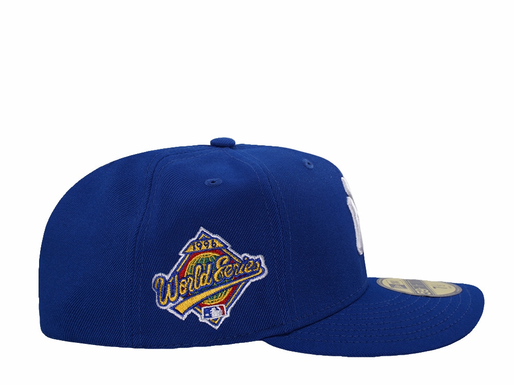 New Era New York Yankees World Series 1996 Blue Prime Edition 59Fifty Pre Curved Fitted Casquette